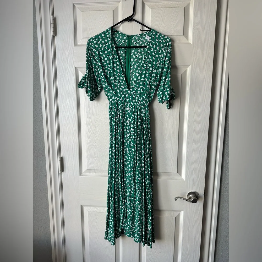 FAITHFULL THE BRAND Nina Midi Dress size 8 - Picture 4 of 13